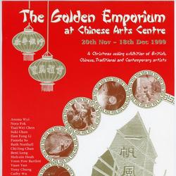Poster:  'the Golden Emporium at Chinese Arts Centre'