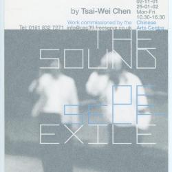 OC/M/3/4/5: Flyer 'the Sound of Self-Exile' (front)